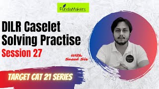 CAT 2021 Preparation | DILR Practice Sets Solving Session 27 | CAT online coaching