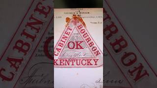 Freiberg & Workum for OK brand Whisky, Cabinet, Bourbon, Kentucky