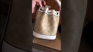 (100% ORIGINAL) Coach Mini Dempsey Bucket PROMO 50-70%! Tas Branded Original Factory Outlet