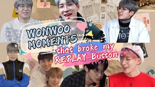 WONWOO MOMENTS that broke my REPLAY button ~ Variety Edition ~