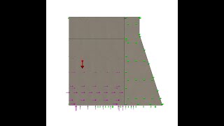 Static Analysis for a Concrete Dam: Adding Concrete, Nonuniform Force, Advanced Constraint