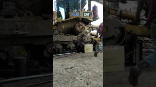 Konten Sampah #33 Bongkar final drive bulldoozer D8R CAT #shorts #shortvideo