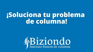 👨‍⚕️ 👩‍⚕️  Especialistas en columna vertebral en España ︱ Instituto Francés de Columna Biziondo