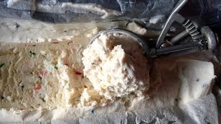 No Churn Birthday Cake Ice Cream | In Jennie's Kitchen