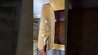 Amazing sofa arm cleaning #shorts #cleaning #upholsterycleaning