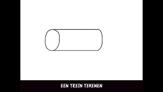 Een trein tekenen