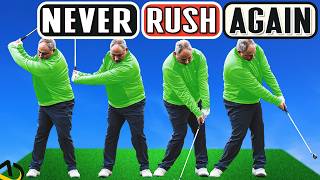 The SECRET  To STOP Rushing Your Downswing In Golf