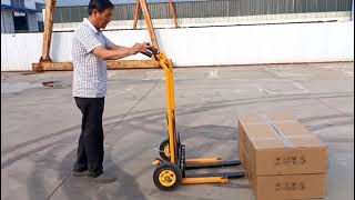 mini forklift self load stacker