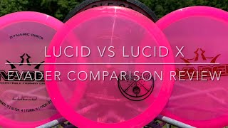 Lucid versus Lucid X Evader Comparison