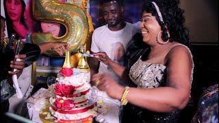 Carine ONDZONGO la champagnard fête ses 45 ans à Brazzaville