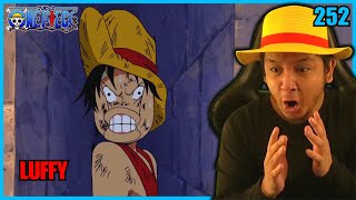 🤣 LUFFY GETS STUCK AGAIN... 🤣 | One Piece - Episode 252 | Reaction