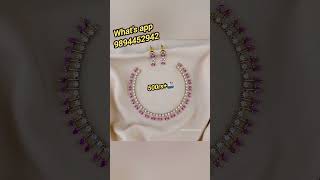 imitation jewellery#premiumqualitynecklace| what'sapp for booking 9894452942 #newfashionjewellery