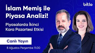 İslam Memiş ile Altın, Döviz, BTC Analizi | Piyasalarda İkinci Kara Pazartesi Ekisi!