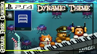 (PAID) Keyboard Cats Aqua Kitty - Dynamic Theme - PS4