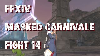 FFXIV Blue Mage Masked Carnivale Fight #14 (Novice Weekly)