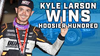 Kyle Larson WINS the Hoosier Hundred! [RACE RECAP]