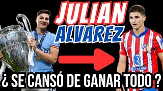 JULIAN ALVAREZ 🇦🇷  ¿ le ira bien en el ATLETICO DE MADRID ? ¿ ganara algún trofeo ?  🔴🔵⚪