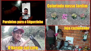 Família recurando sítio EP36  Ferramenta barata Juju cantora e cozinehira   Niver Edgarzinho