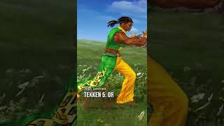 Eddy Gordo Tekken 3 to Tekken 8 Comparison