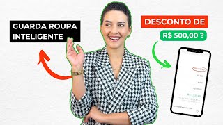 Montei um Guarda Roupa Inteligente COMPLETO com um SALÁRIO MÍNIMO