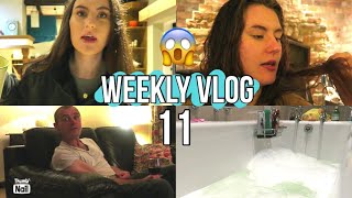 Learning To Drive, Cosy Baths & A Week At Work | WEEKLY VLOG 11