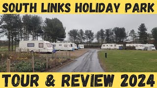 South Links Holiday Park (touring) | Montrose Scotland | Tour & Review | March 2024