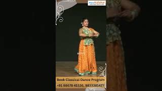 Book Classical Dance Programs with Professional Artist |#kathak #trendingshorts #stageshow