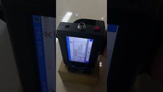 carton box portable batch code expiry date handheld inkjet printer