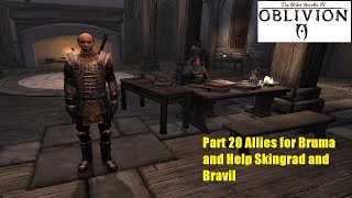 🔴Nostalgia TES IV Oblivion PC Mods Part 20 Allies for Bruma and Help Skingrad and Bravil