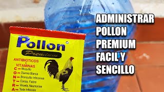 como se administra pollon premium #pollonpremium