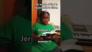 Listen 🎧 to the book of Jeremiah, what the lord says #pray #love