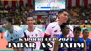 JABAR VS JATIM // KAPOLRI CUP 2024