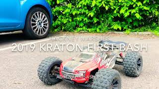 ARRMA KRATON V4 6s Maiden Run.