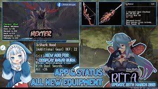 [Toram Online] Update 25th March 2021 | All Status & App New Equipment