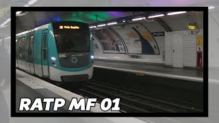 RATP MF 01 arrives at Pigalle!