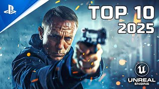 Top 10 New Upcoming PS5 Games of 2025 (4K)