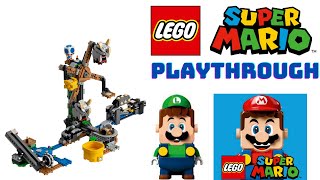 LEGO Super Mario Luigi & Mario Playthrough of Reznor Knockdown Expansion Set!