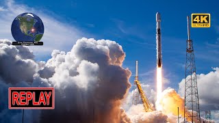 REPLAY: SpaceX Dragon CRS 30 cargo launch to ISS! (21 Mar 2024)