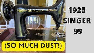 ANOTHER antique sewing machine (1925 Singer 99)