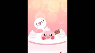 What would Kirby do on Valentine's day? #kirby #shorts #animation #cute #valentinesday #jjaestudio