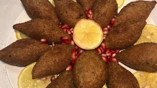 أشهة طريقة لعمل الكبة سورية الشهية تنافس المطاعم👌🏻👩🏻‍🍳بطريقة سهلة و سريعة😍🍽