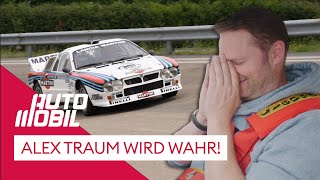 Lancia Rally 037 - ALEX BLOCH IM LEGENDÄRSTEN RALLYE-AUTO ALLER ZEITEN?! 😱 | auto mobil