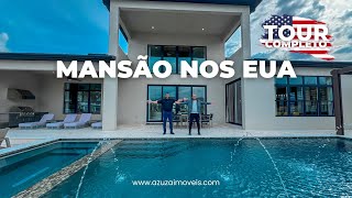 CONHEÇA ESTA MANSÃO AMERICANA | Casa à venda em Lake Nona, Orlando, Flórida | Azuza Imóveis em USA