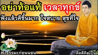 อย่าท้อแท้ เวลาทุกข์ คิดบวก ชีวิตบวกมีความสุข🙏ฟังธรรมะก่อนนอน(892)21🙏