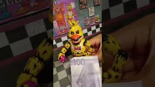 100 dollars or a mystery gift #fivenightsatfreddys #fnafshorts