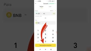 COMO CONVERTIR USDT A BNB EN BINANCE