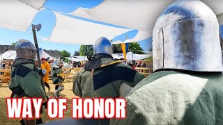 Full contact armoured fighting!  Way Of Honor 2024.