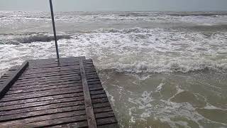 Jesolo waves, a beautiful day italy