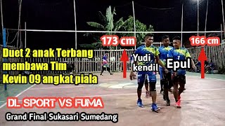 Duet 2 anak terbang Hasilkan Piala Untuk DL SPORT Yudikendil feat Epul