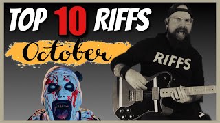 TOP 10 GUITAR RIFFS | October 2024